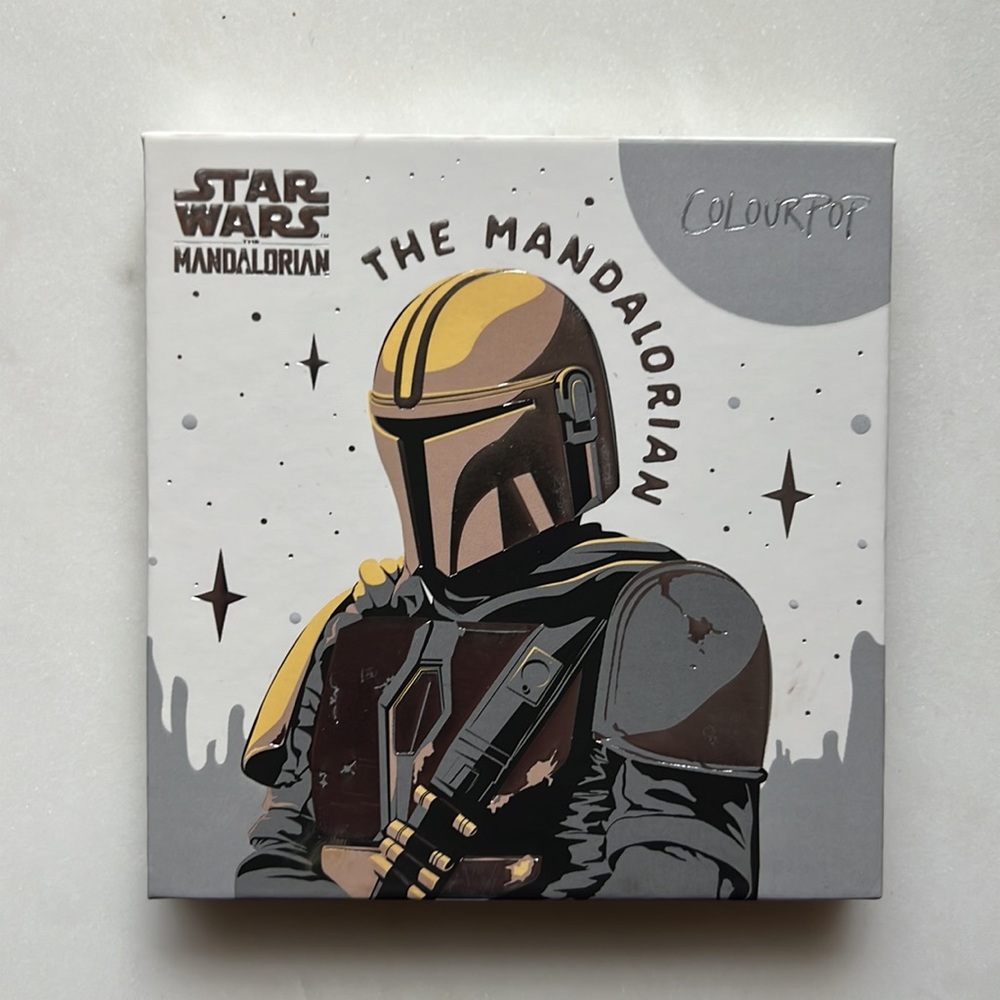 Colourpop x Stars Wars The Mandalorian Palette